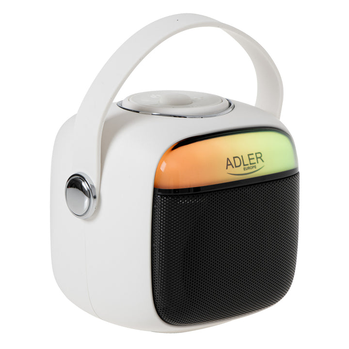 Enceinte sans fil Adler, avec microphone, pour karaoké, Bluetooth, AD 1199 W