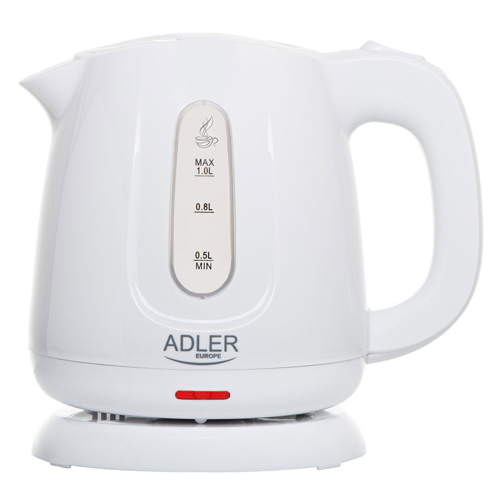 Adler waterkoker, inhoud 1L, vermogen 850W, wit, AD 1373