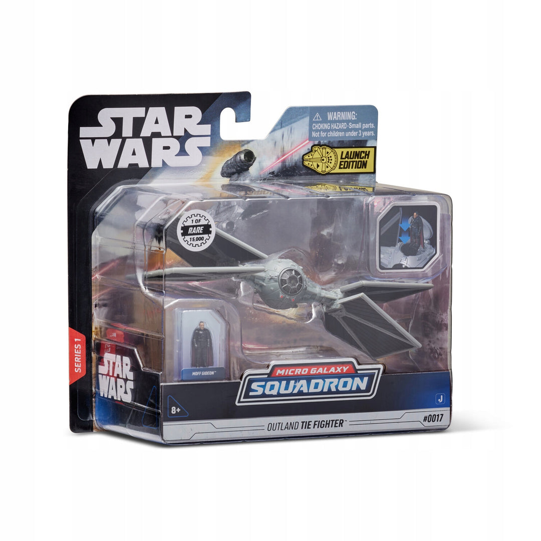 Véhicule Star Wars Outland TIE Fighter figurka Moff Gideon