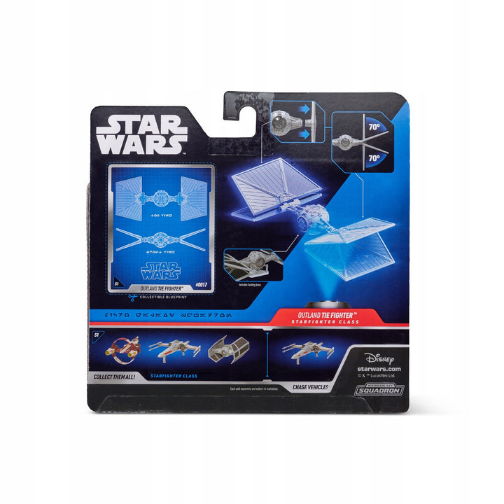 Star Wars Outland Vehicle TIE Fighter-figuur Moff Gideon