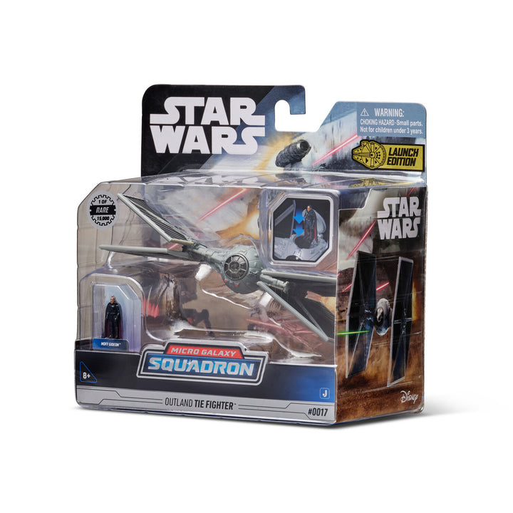 Star Wars Outland Vehicle TIE Fighter-figuur Moff Gideon