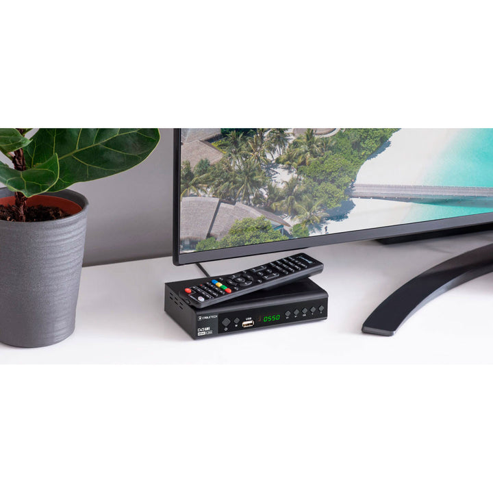 Tuner-décodeur DVB-T2 H.265 HEVC KrugerMatz KM0550D EPG PVR Timeshift