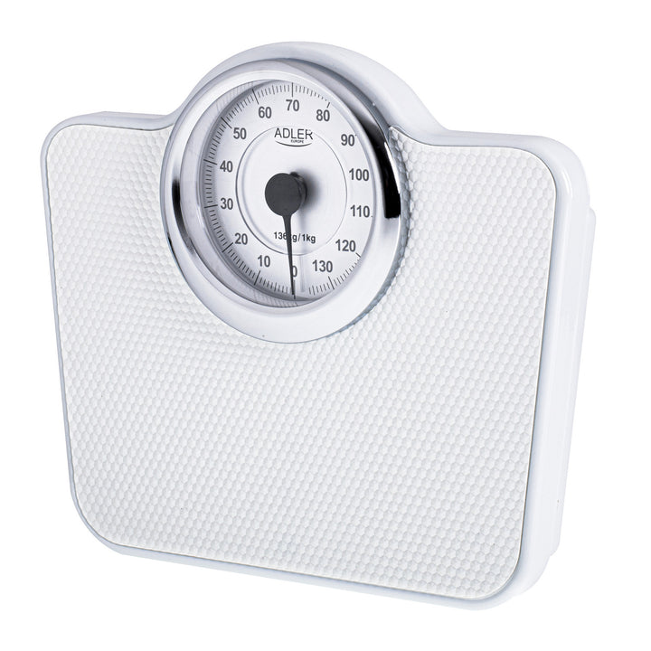 Adler AD 8180 Pèse-personne mécanique jusqu'à 136 kg blanc