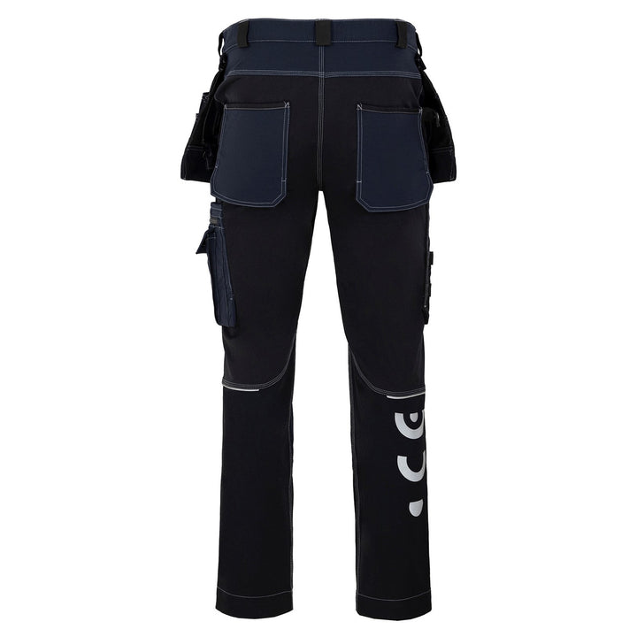 Avacore broek, stretch, cordura, zwart en marineblauw, maat 50, Avaflex