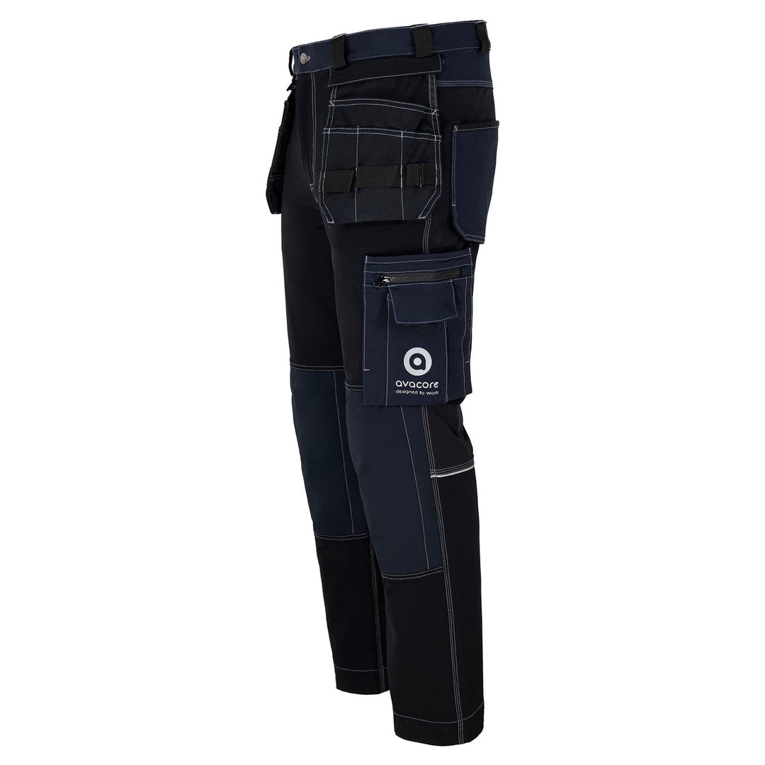 Avacore broek, stretch, cordura, zwart en marineblauw, maat 50, Avaflex
