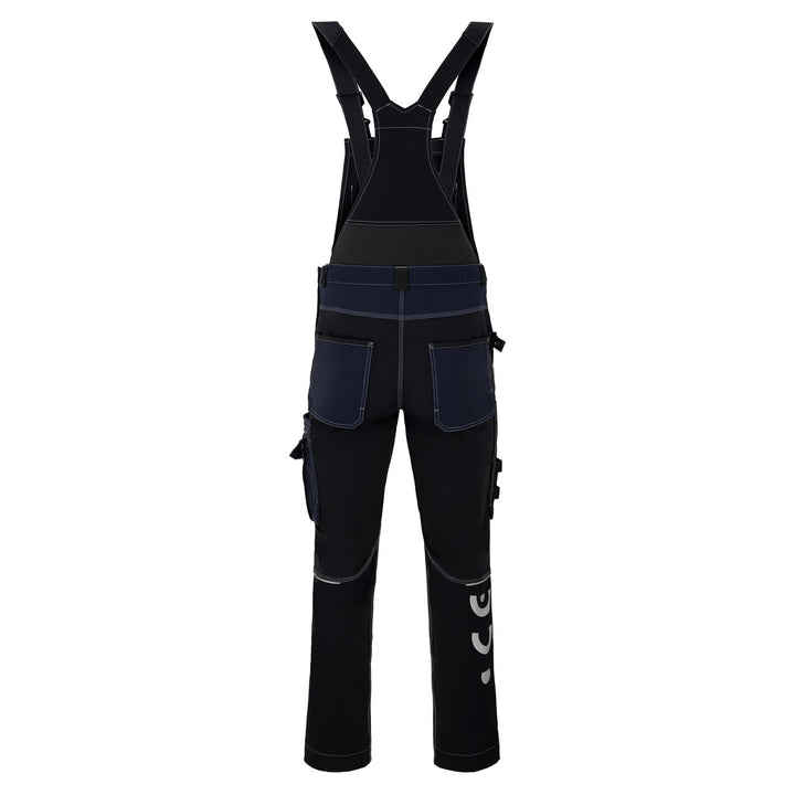 Avacore overall, stretch, cordura, zwart en marineblauw, maat 48, Avaflex