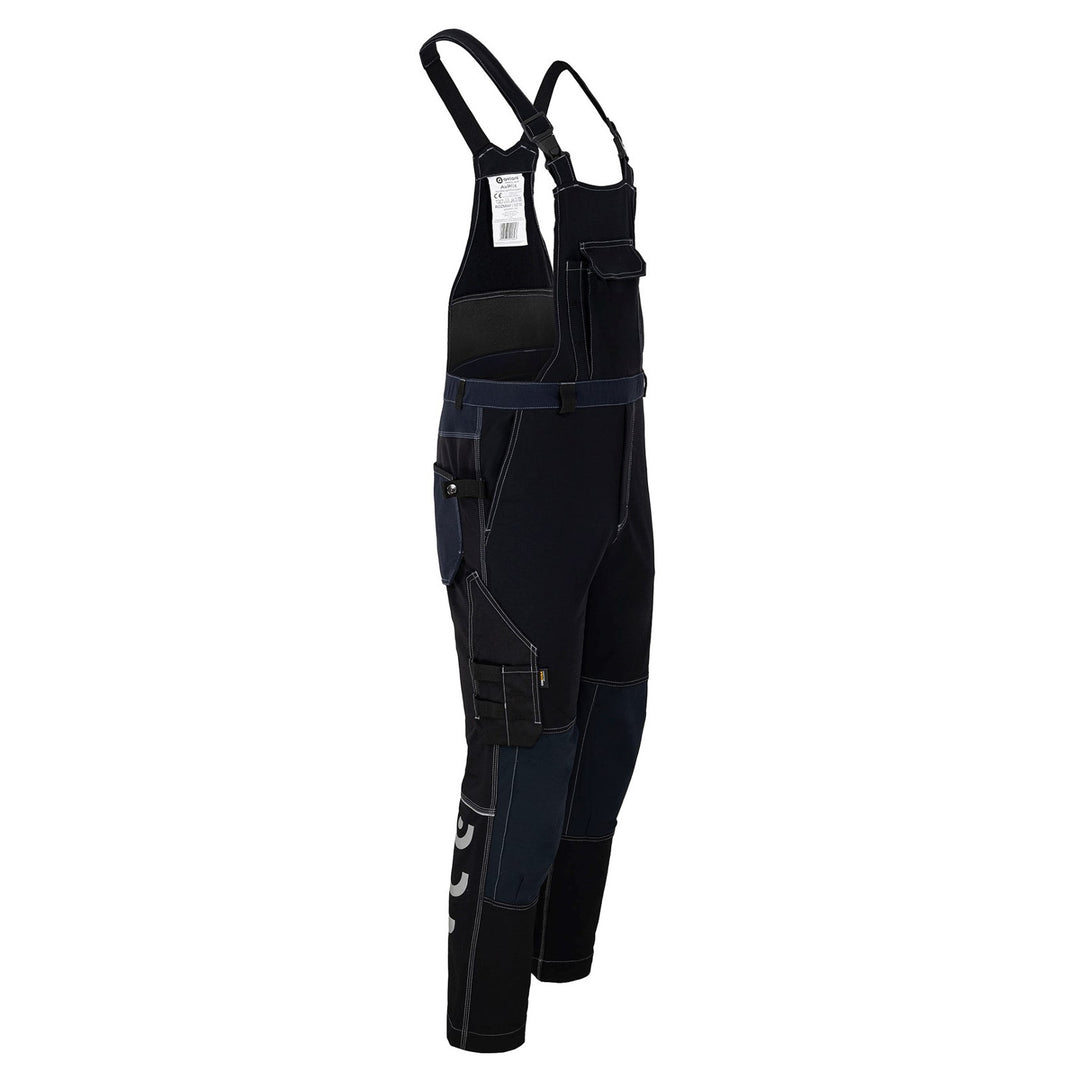 Salopette Avacore, stretch, cordura, noir et bleu marine, taille 50, Avaflex