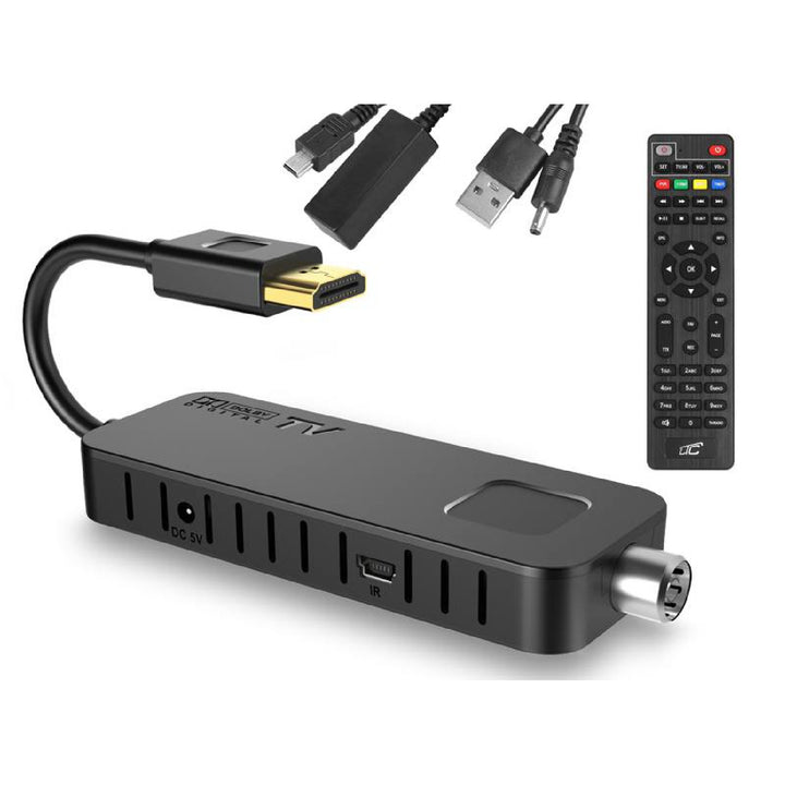 TV STICK DVB-T2 LTC-tuner voor terrestrische TV LTC DVB211M