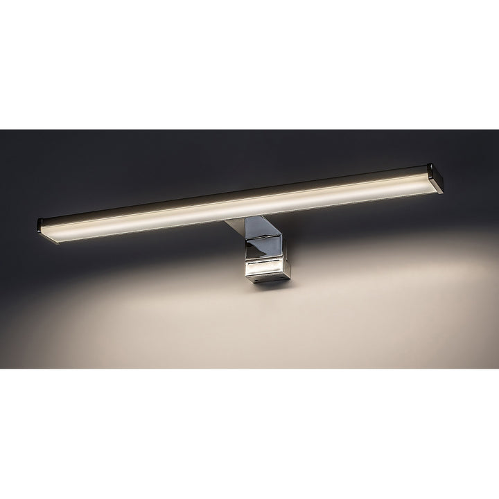 Rabalux badkamerlamp, 8W LED, IP44, chroom design, Levon