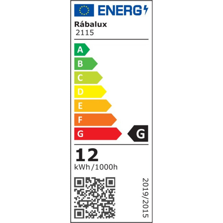 Rabalux badkamerlamp, 12W LED, IP44, chroom design, Levon