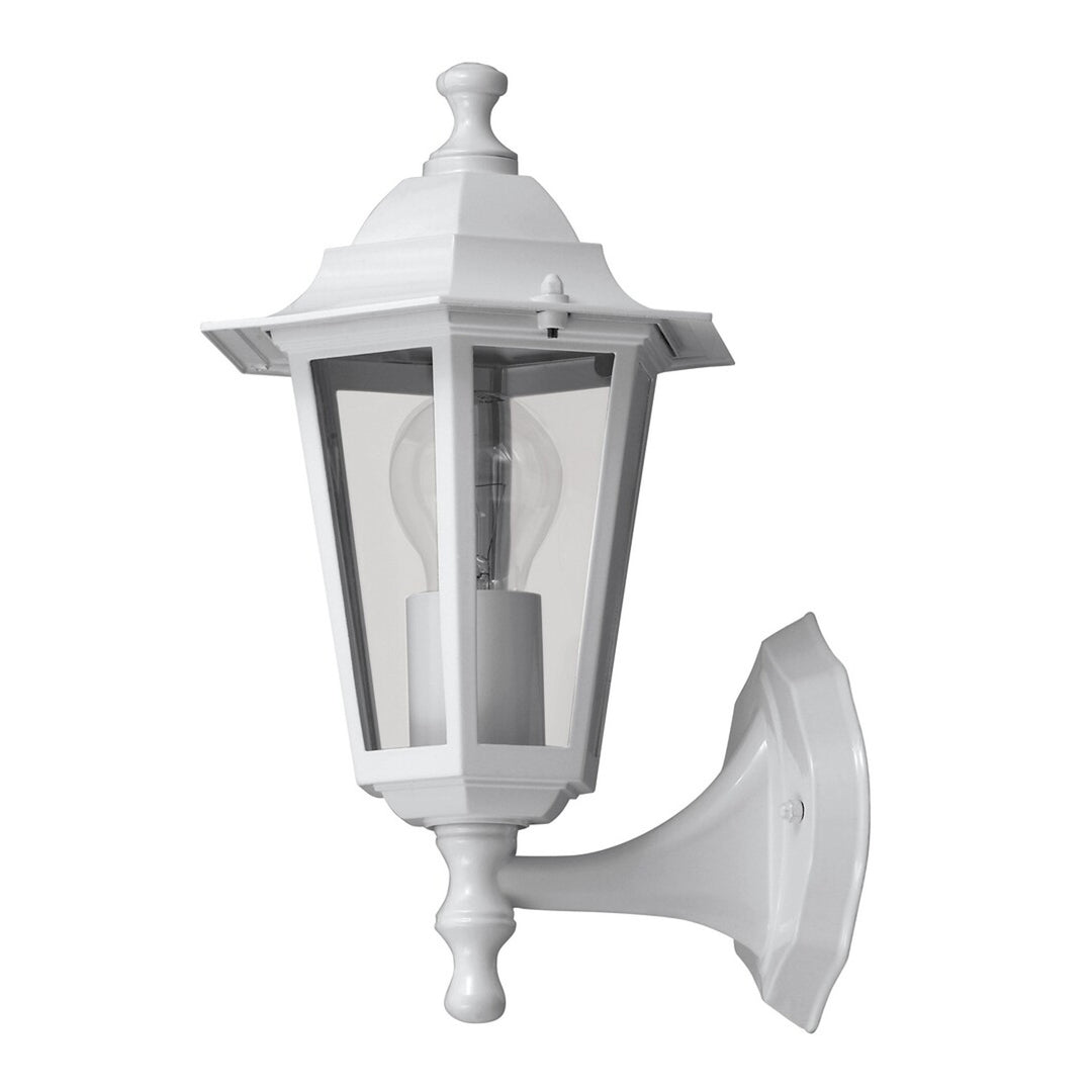 Rabalux wandlamp, buiten, IP43, E27, max 60W, wit, Velence