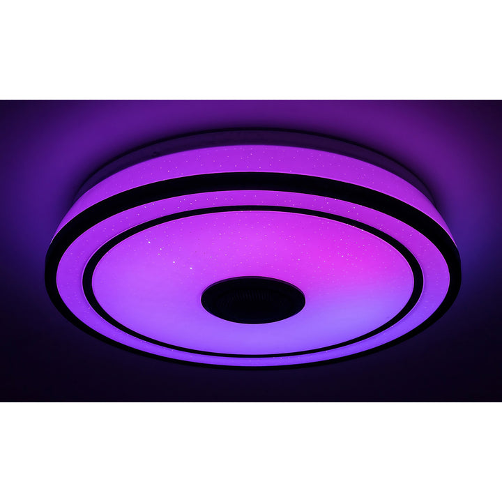 Rabalux gloeilamp, 24W LED, RGB, Bluetooth, timer, Nikolaus