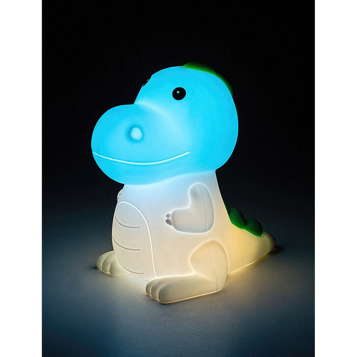 Lampe pour enfants Rabalux, dinosaure, LED RGB, blanc chaud, IP20, Unicoo