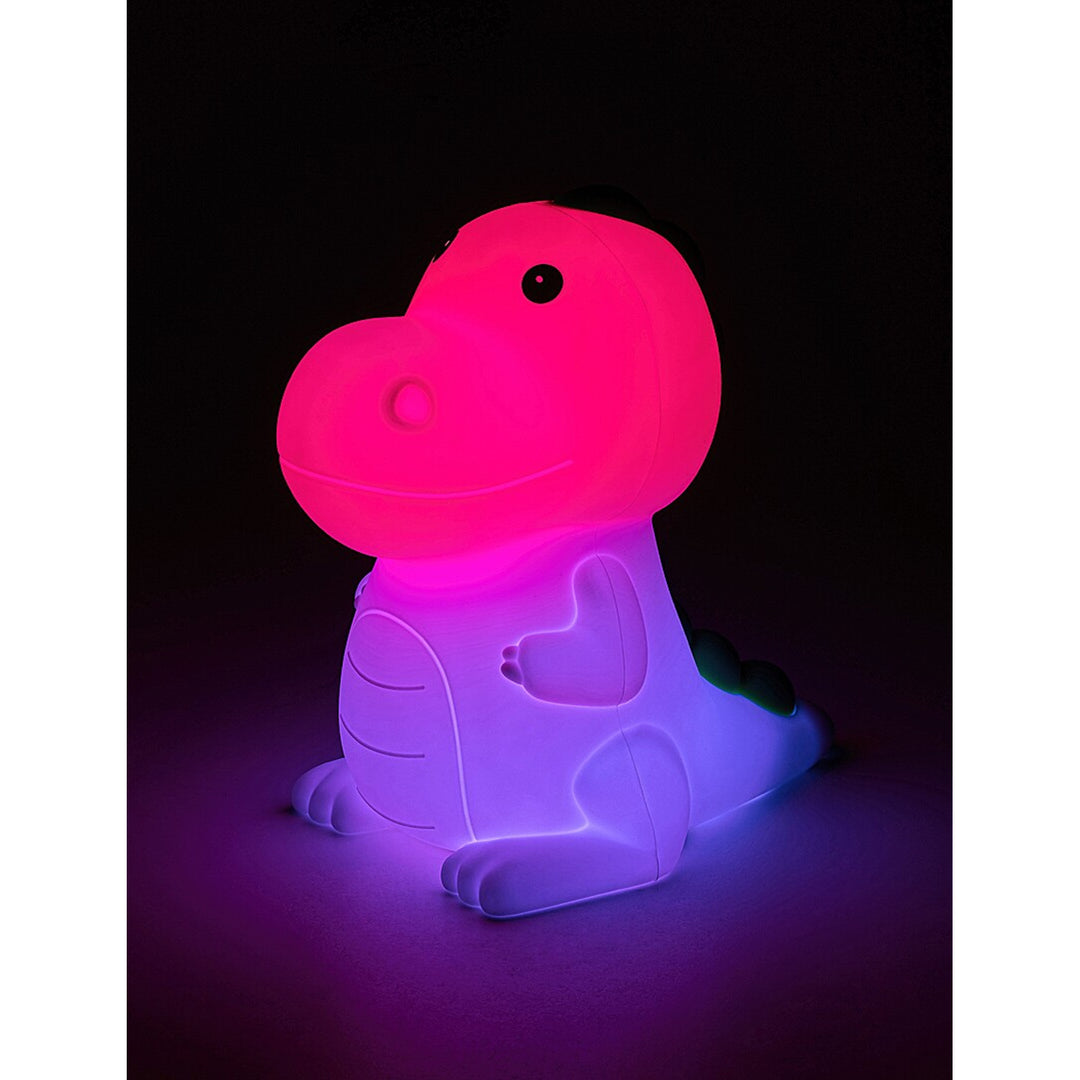 Lampe pour enfants Rabalux, dinosaure, LED RGB, blanc chaud, IP20, Unicoo