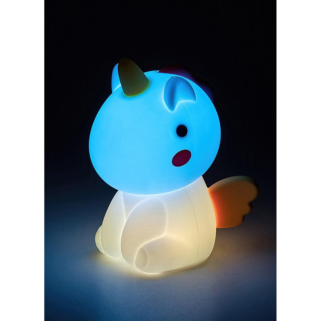 Lampe pour enfants Rabalux, licorne, LED RGB, blanc chaud, IP20, Unicoo