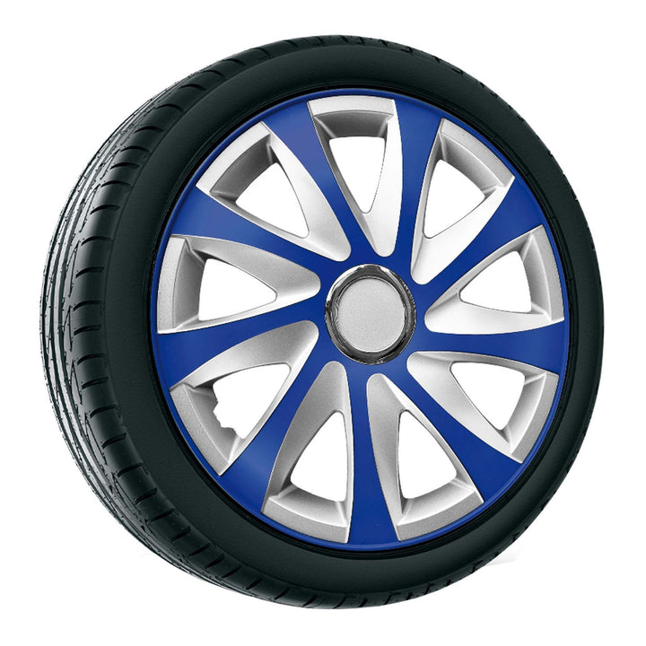 Universele wieldop 14'' NRM Drift Extra blauw-zilver 1 stuk