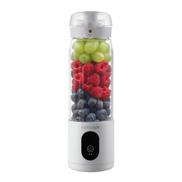 Concept  SM4000 Mixeur personnel  600 ml, batterie rechargeable Li-Ion, blanc, FitMaker