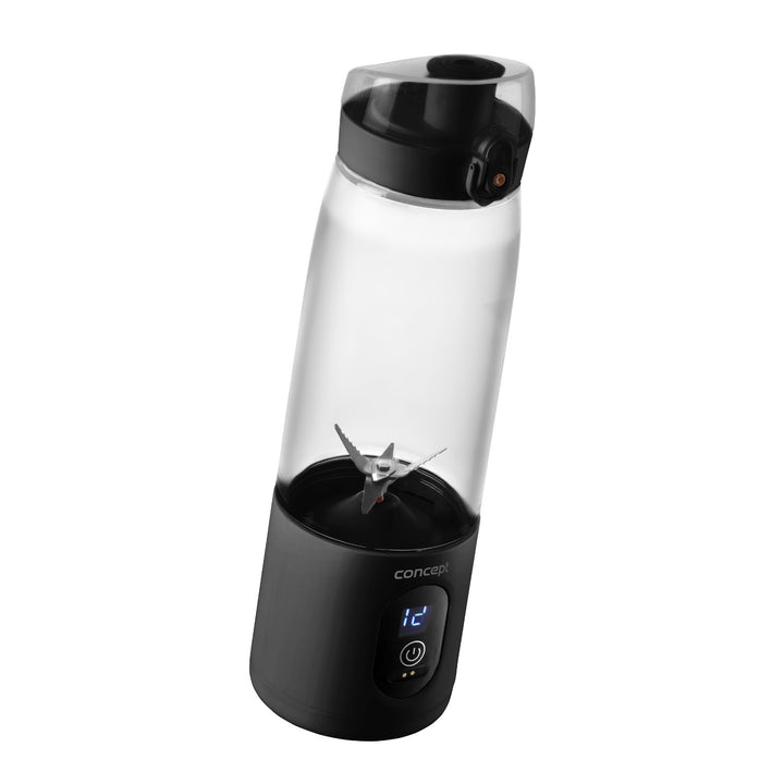 Concept  SM4001 Mixeur personnel 600 ml, rechargeable Li-Ion, noir, FitMaker