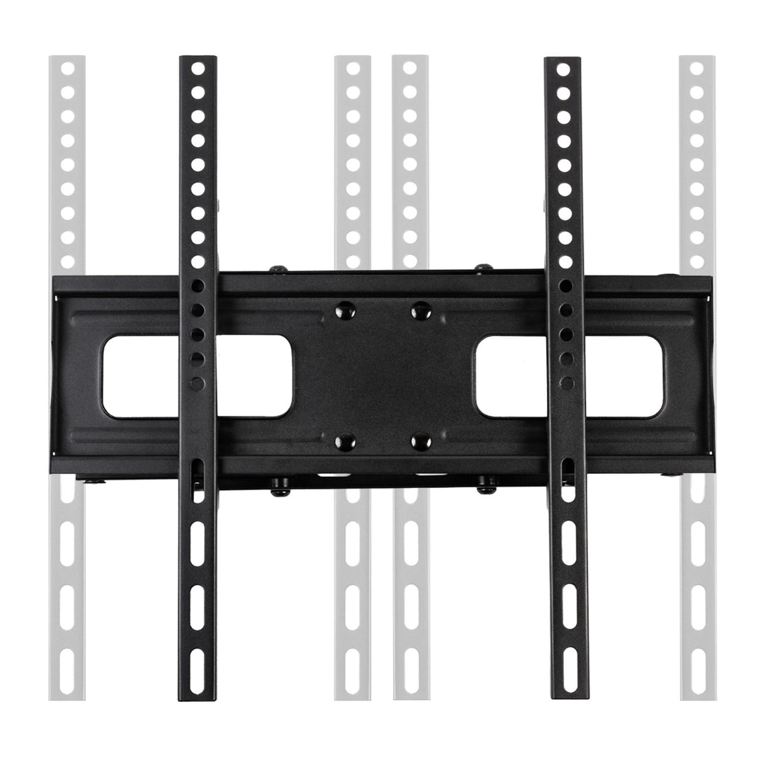 Support TV Maclean, max VESA 400x400, 32-75", 50kg, réglage de l'angle horizontal et vertical, profil 80-380mm, noir, MC-788