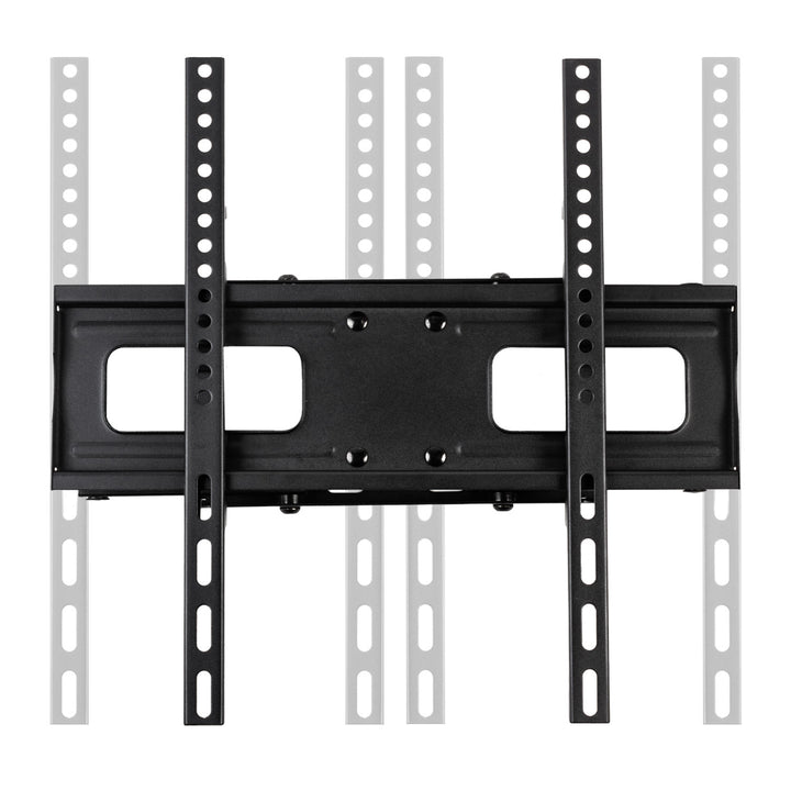 Support TV Maclean, max VESA 400x400, 32-75", 50kg, réglage de l'angle horizontal et vertical, profil 80-380mm, noir, MC-788