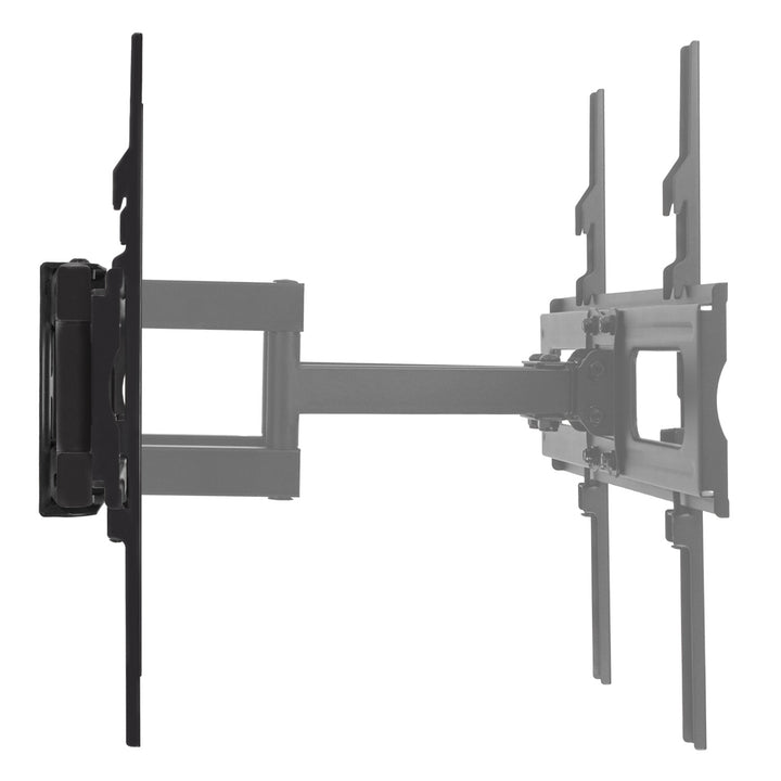 Support TV Maclean, max VESA 400x400, 32-75", 50kg, réglage de l'angle horizontal et vertical, profil 80-380mm, noir, MC-788