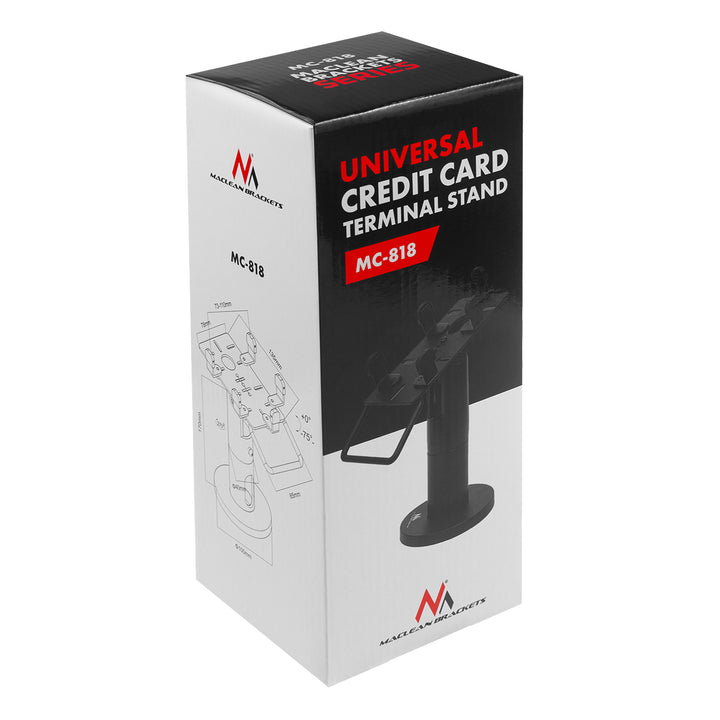 Support de terminal de paiement Maclean, POS, universel, MC-818