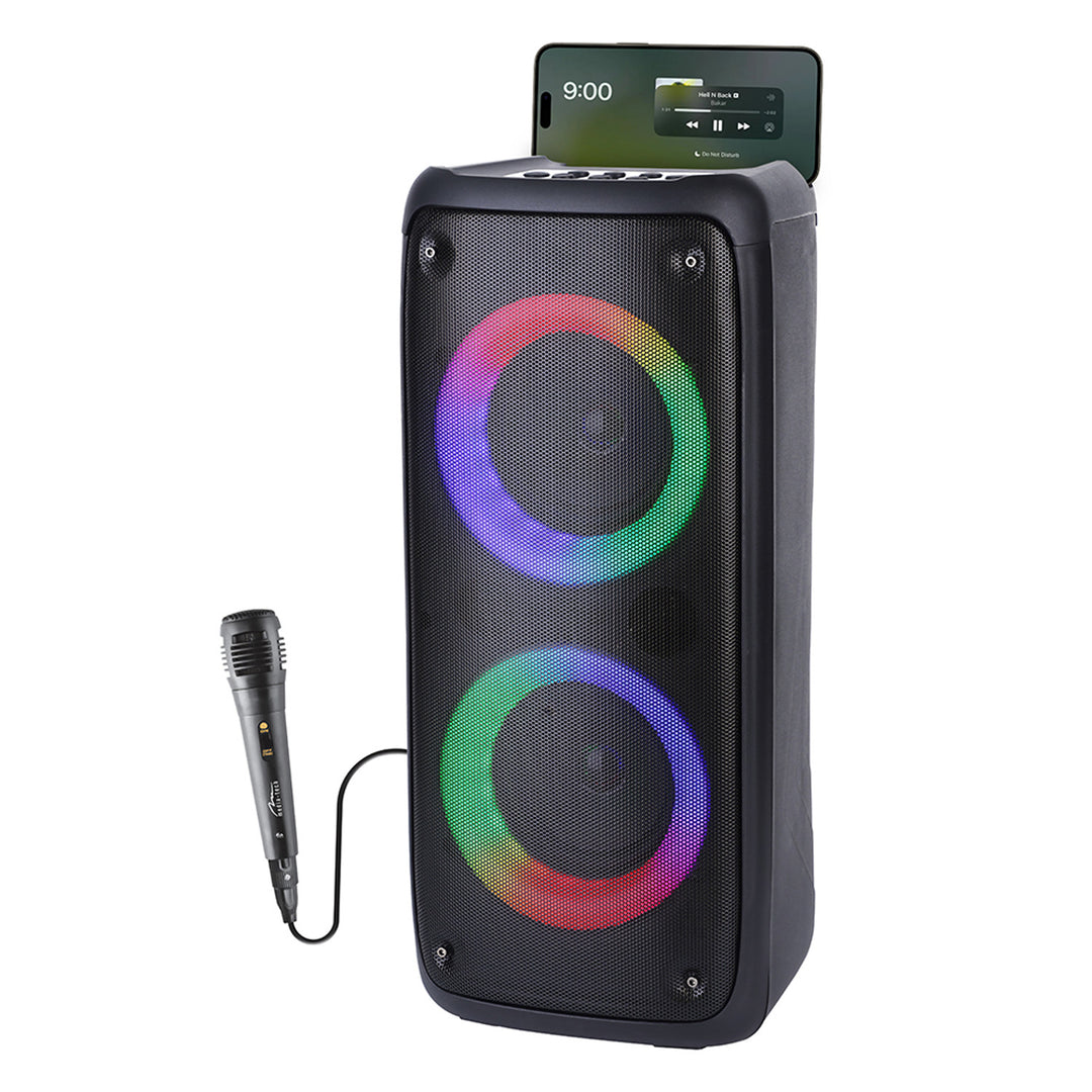 Media-Tech enceinte portable, karaoké, Bluetooth 5.0, 1000W, MT3181