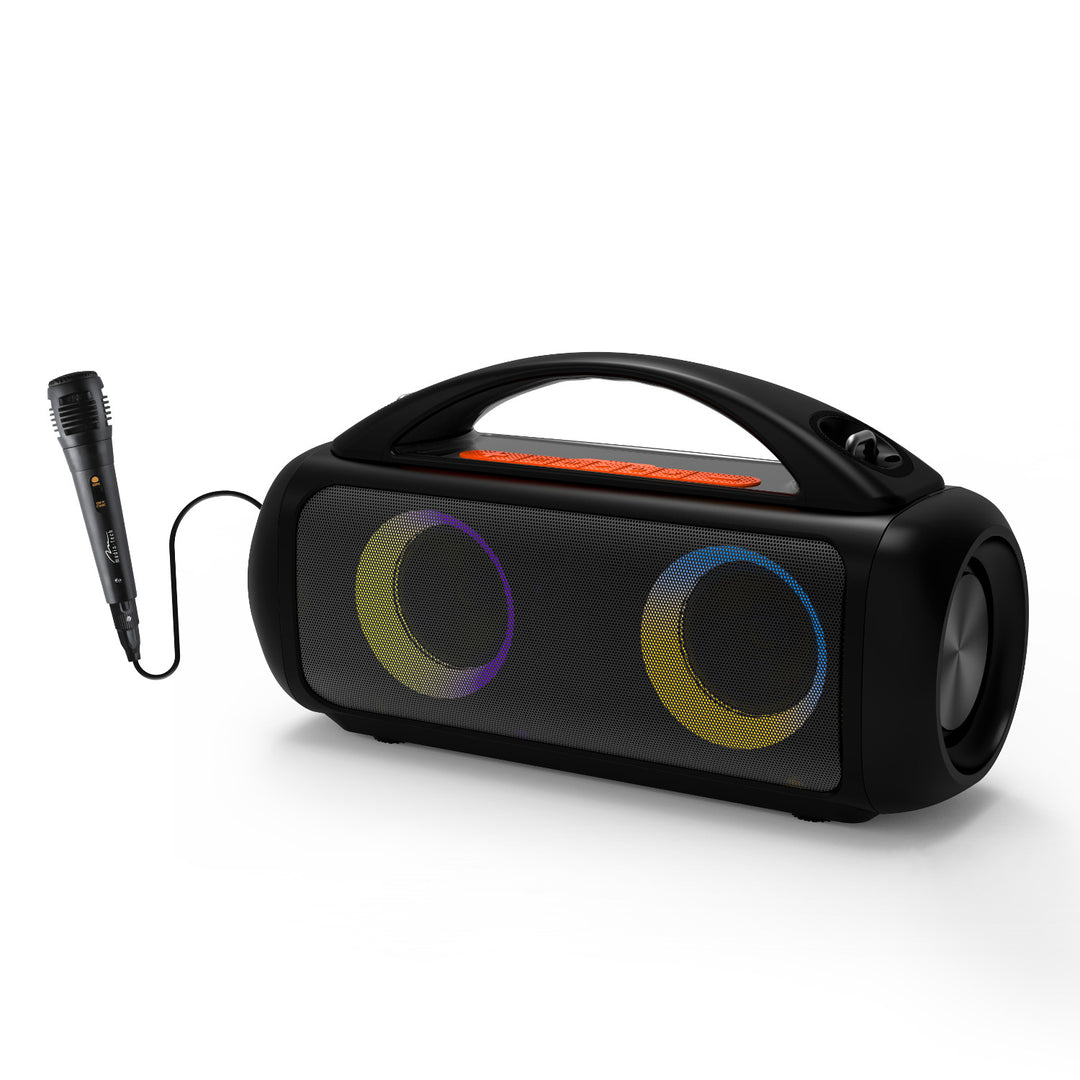 Draagbare luidspreker van Media-Tech, karaoke, Bluetooth 5.3, 1200W, MT3184