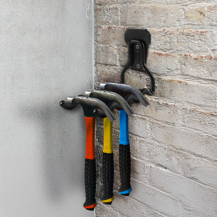 Support mural Maclean, pour outils, roues, échelle, vélo, acier, charge max. 30kg, MC-486