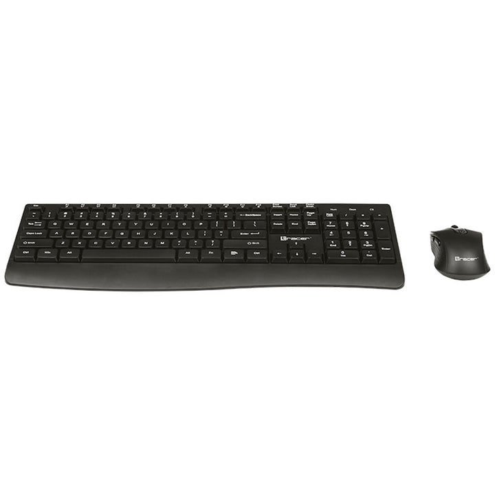 Ensemble clavier + souris Tracer, sans fil, capteur optique, clavier à membrane, BARTIX II RF NANO