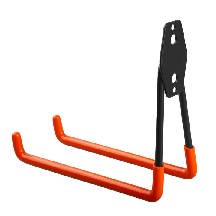 Support mural Maclean pour garage, pour pneus, outils de jardin, échelle, tuyaux, vélo, charge max. 25kg, MC-444, 2 pces