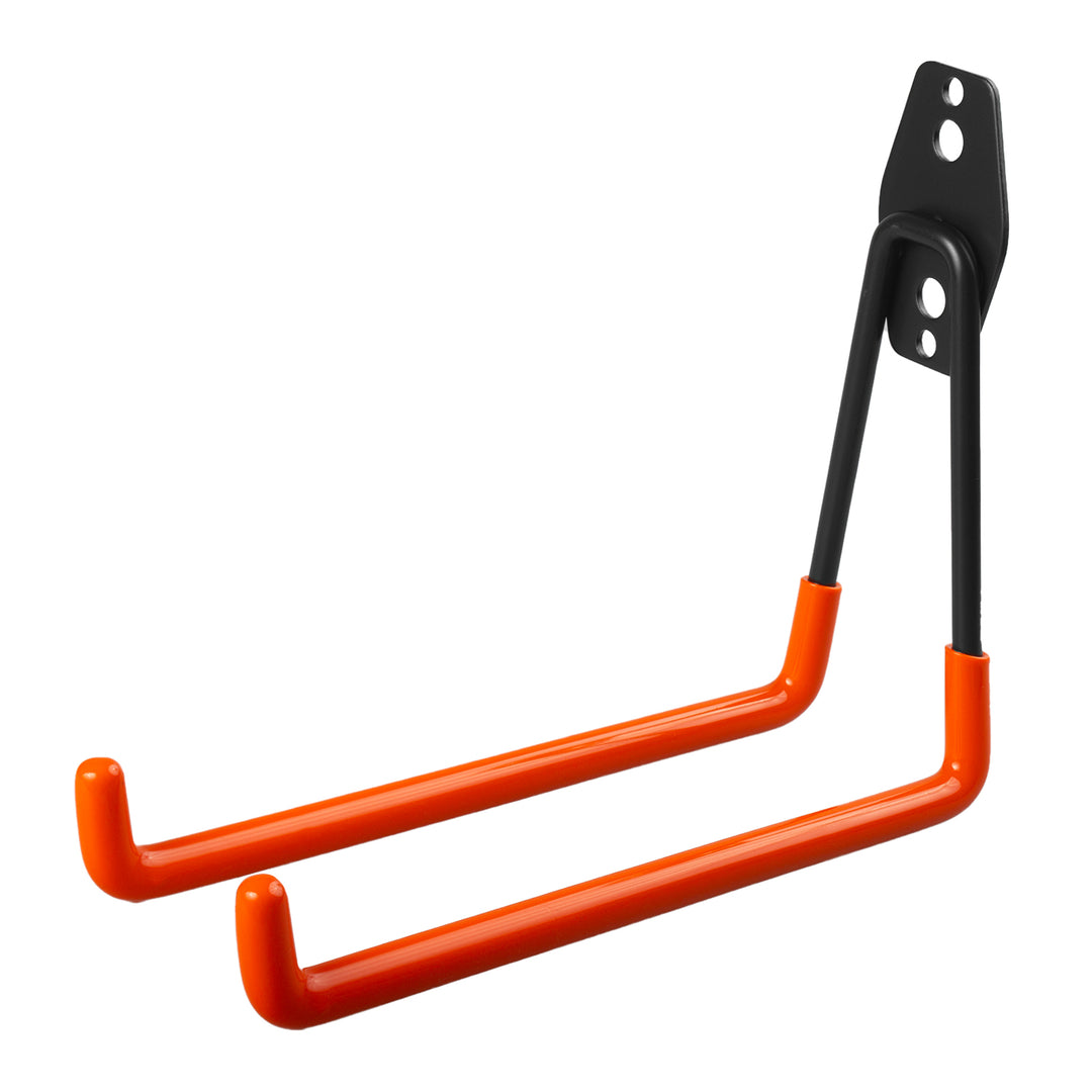 Support mural Maclean pour garage, pour pneus, outils de jardin, échelle, tuyaux, vélo, charge max. 25kg, MC-444, 2 pces