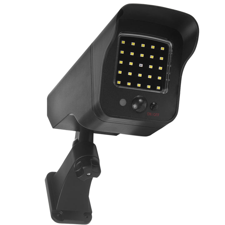 4 stuks Dummy Solar Camera LED Knippert Bewegingsmelder LED Verlichting Gratis Sticker SOL1803S