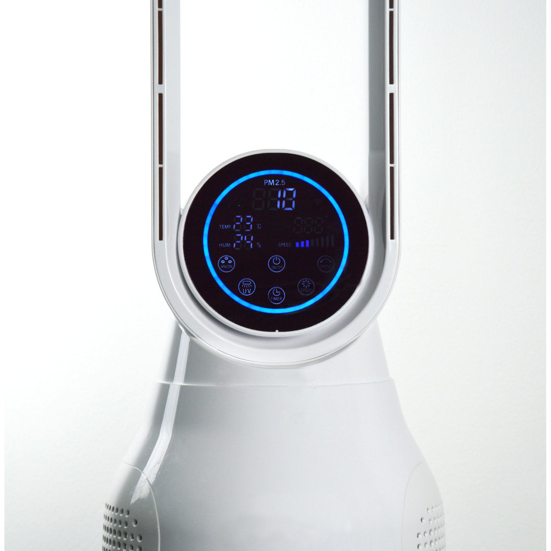 Plasma Bladeless Tower Fan en Air Essence LevanteLift Luchtreiniger met Ionisatiefunctie