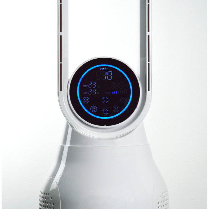 Ventilateur à colonne sans pales Plasma et purificateur d'air Air Essence LevanteLift avec fonction d'ionisation