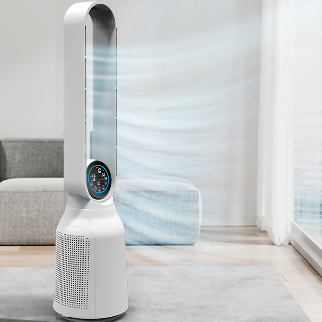 Plasma Bladeless Tower Fan en Air Essence LevanteLift Luchtreiniger met Ionisatiefunctie