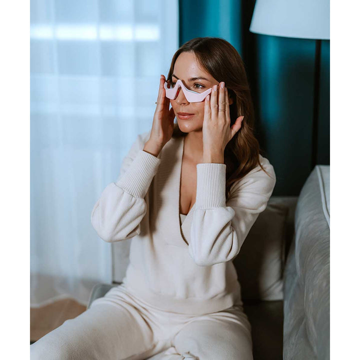 Masseur pour le contour des yeux, 2 modes, 3 niveaux d'intensité, IllumiEyes Therapy