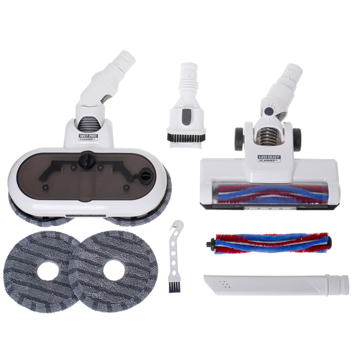 Aspirateur vertical 2 en 1 pour sols durs secs et humides Adler AD 7064