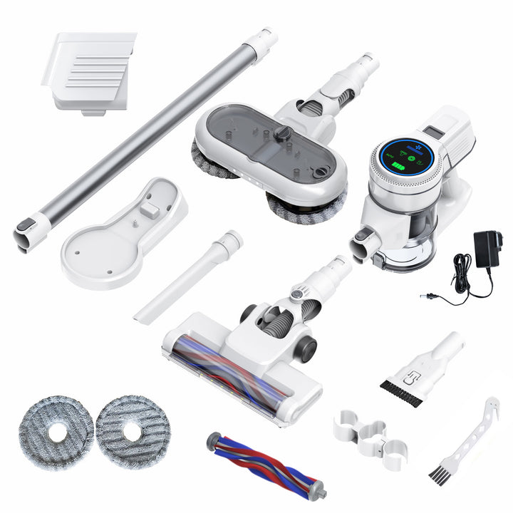 Aspirateur vertical 2 en 1 pour sols durs secs et humides Adler AD 7064