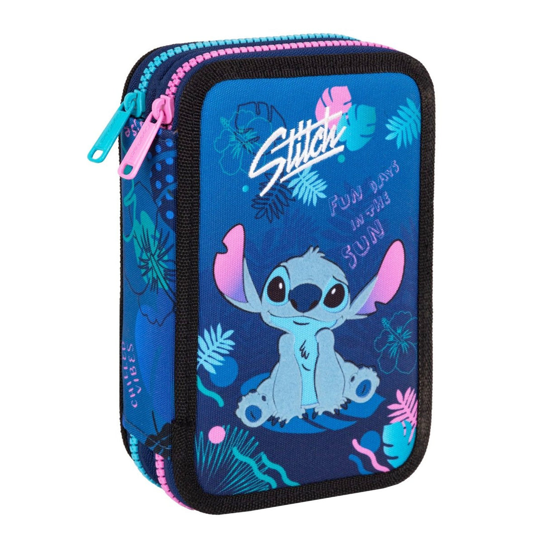 Coolpack etui, twee compartimenten, met accessoires, Stitch, Jumper 2