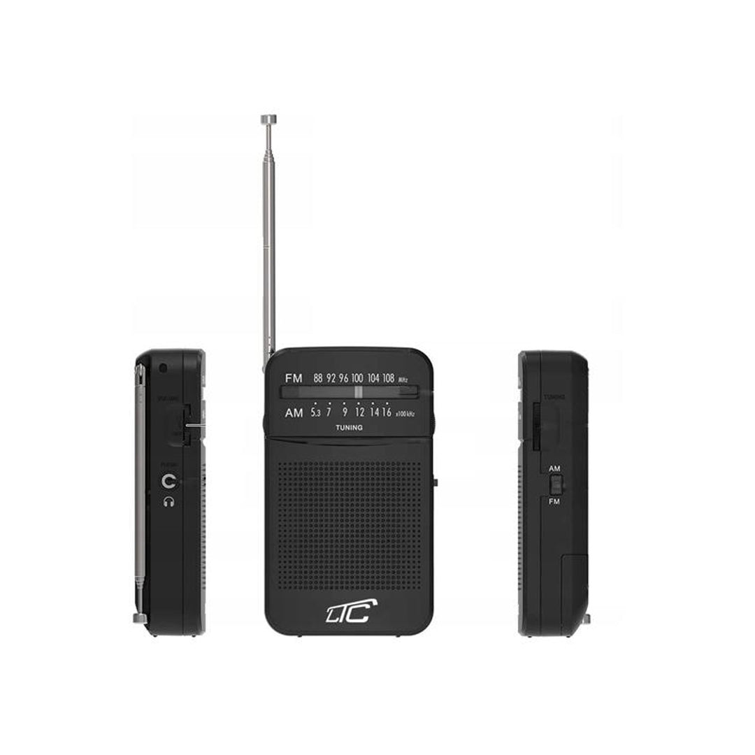 LEGA LXLTC2029C Zakradio met AM/FM/AUX Batterij LTC