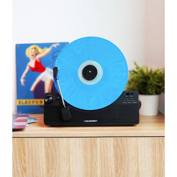 Blaupunkt Vertical Turntable, Bluetooth, 2x5W RMS, noir, VT100BK