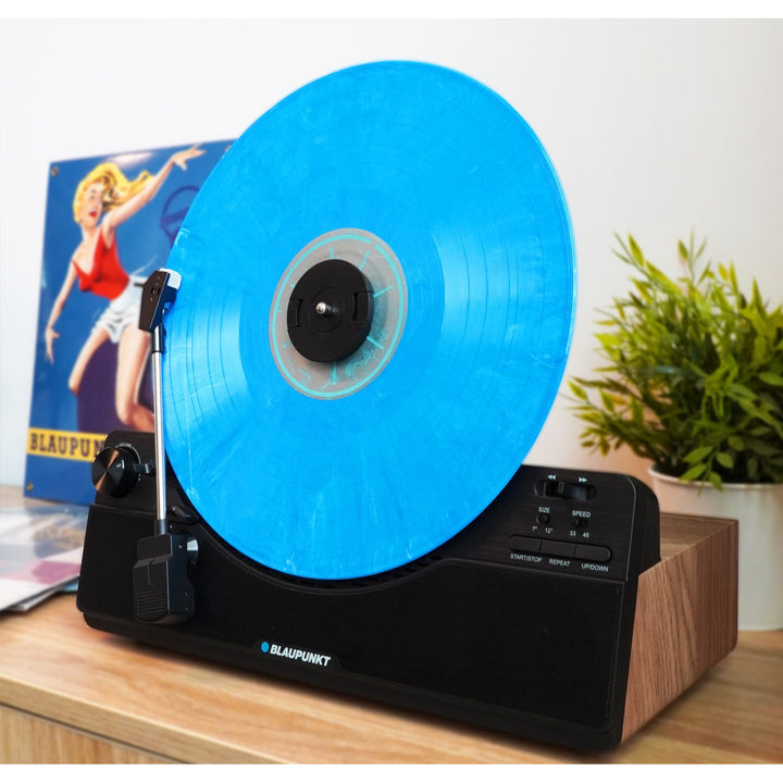 Blaupunkt Vertical Turntable, Bluetooth, 2x5W RMS, noir, VT100BK