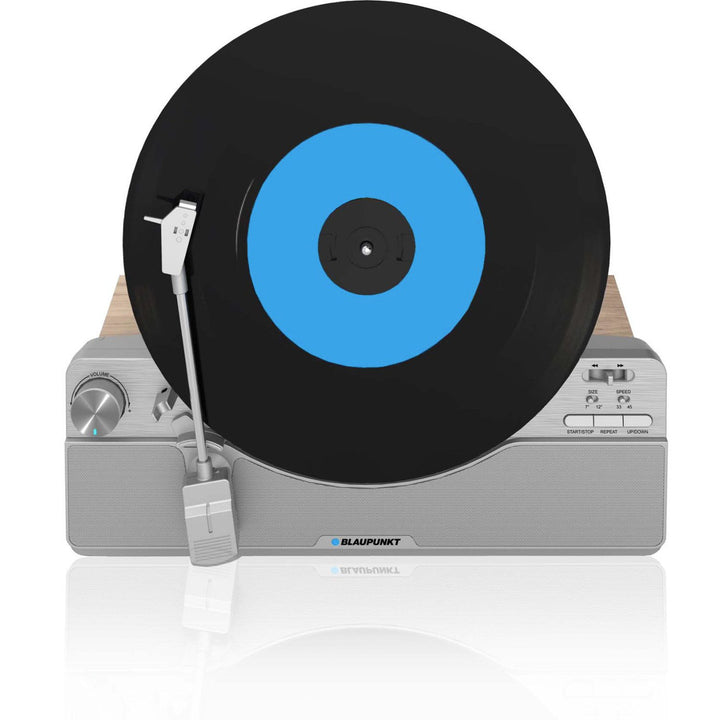 Blaupunkt Vertical Turntable, Bluetooth, 2x5W RMS, argent, VT100SL