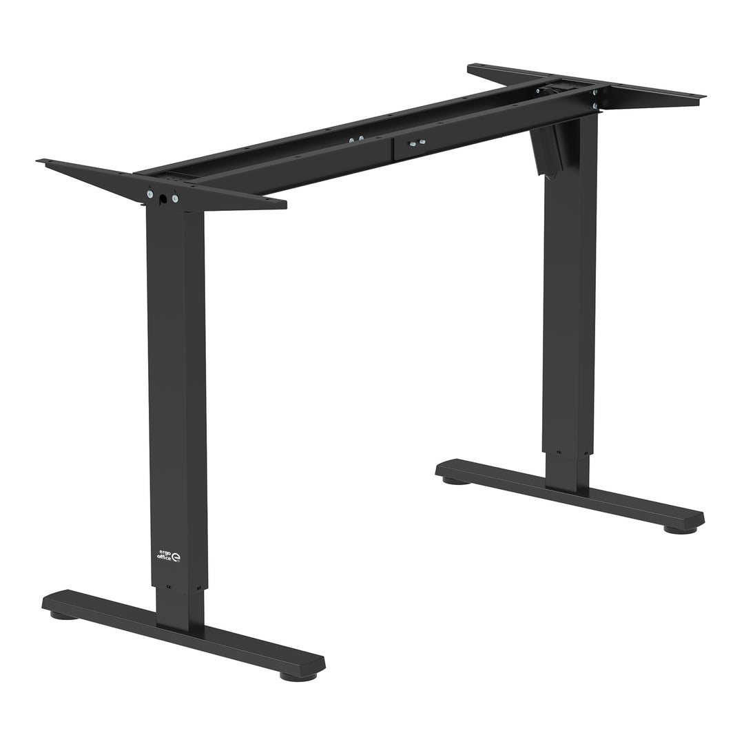 Ergo Office bureau électrique réglable en hauteur, hauteur max. 1160mm, max - 80 kg, sans plateau, noir, ER-400 B