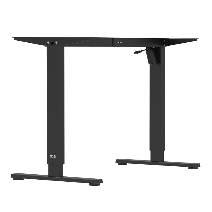 Ergo Office bureau électrique réglable en hauteur, hauteur max. 1160mm, max - 80 kg, sans plateau, noir, ER-400 B