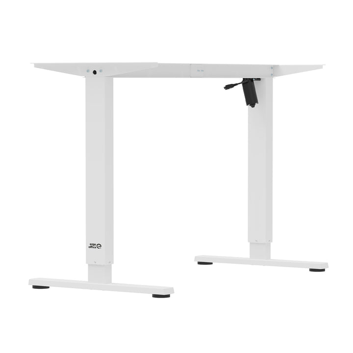 Bureau électrique réglable en hauteur Ergo Office, hauteur max. 1160mm, max - 80 kg, sans plateau, blanc, ER-400 W