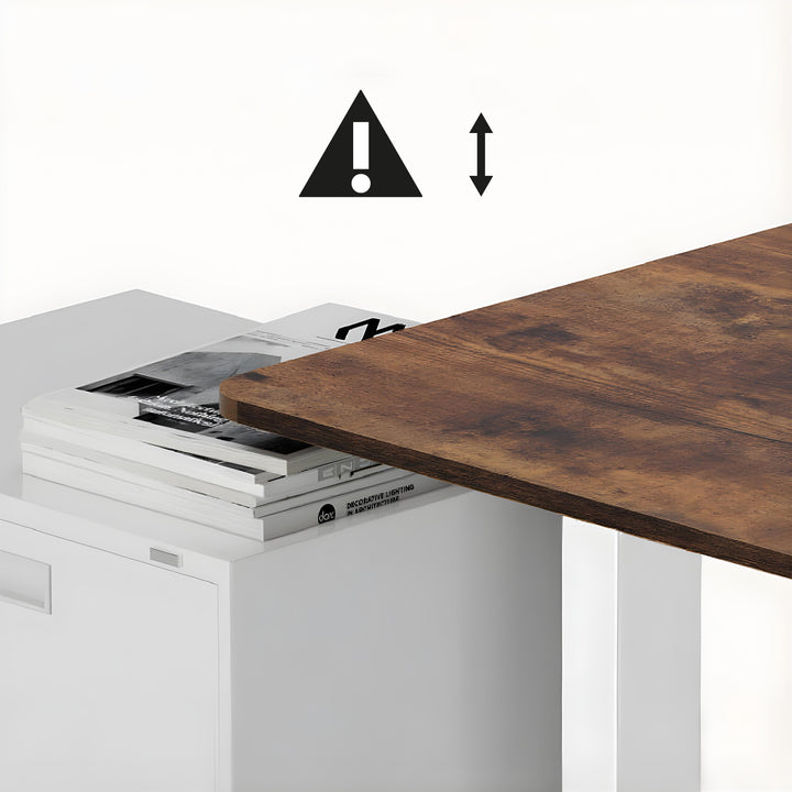 Bureau électrique réglable en hauteur Ergo Office, hauteur max. 1160mm, max - 80 kg, sans plateau, blanc, ER-400 W