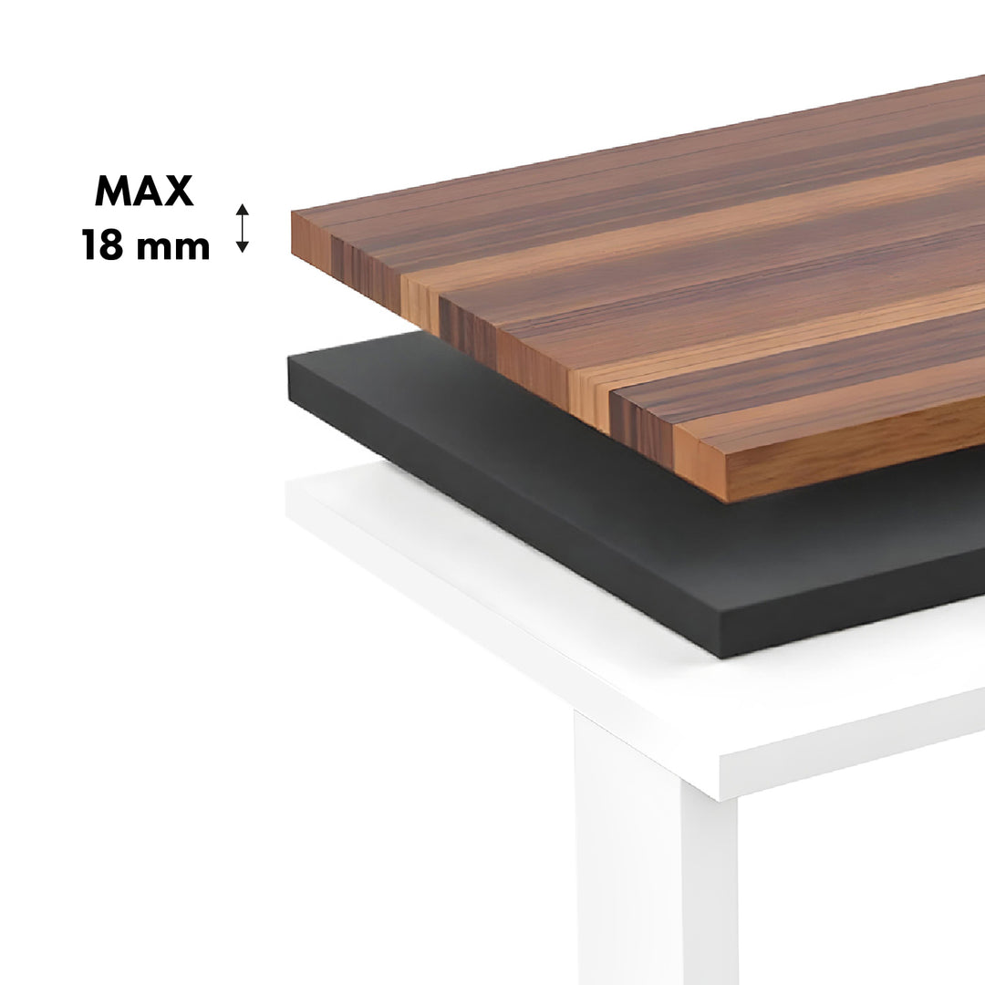 Bureau électrique réglable en hauteur Ergo Office, hauteur max. 1160mm, max - 80 kg, sans plateau, blanc, ER-400 W