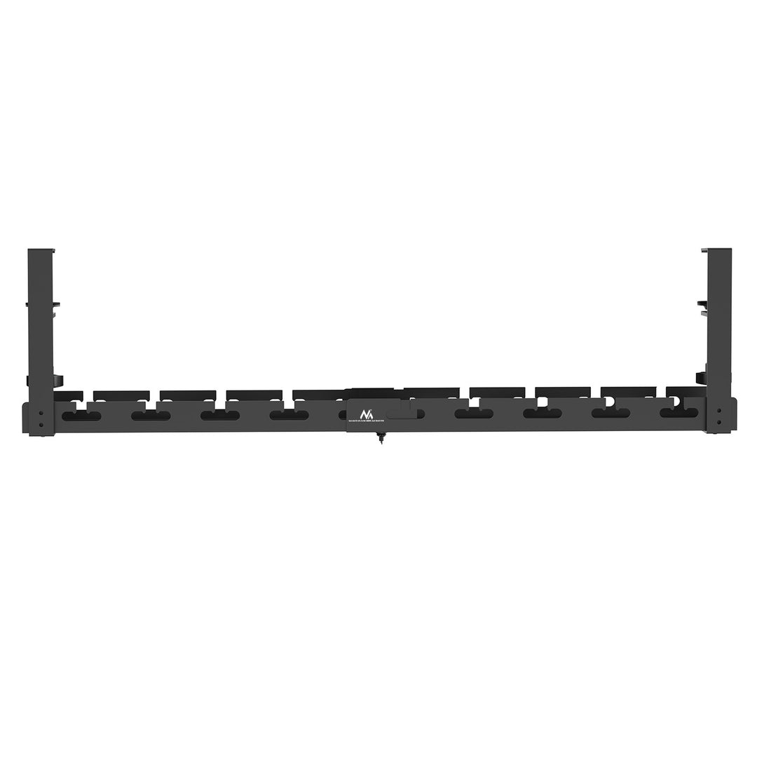 Range-câbles Maclean sous le bureau, charge max. 5kg, max. 728mm, noir, MC-103 B